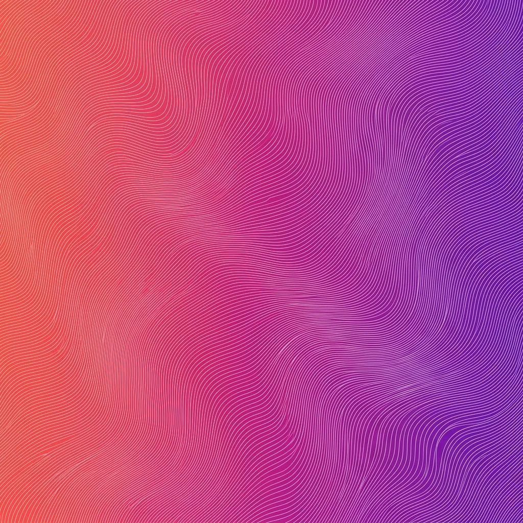 Coral to violet gradient
